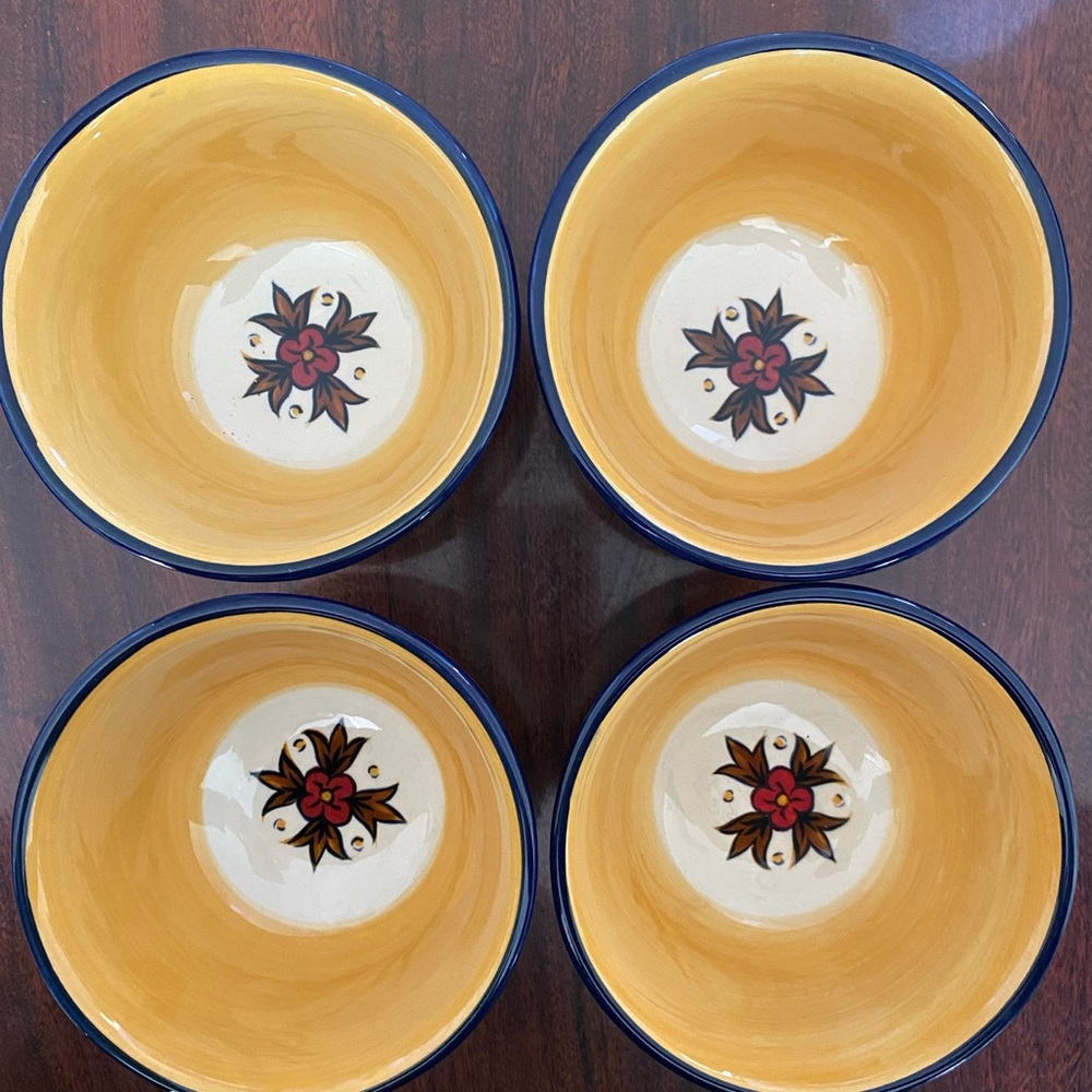 Corsica Home Crown jewel bowls 4.5”